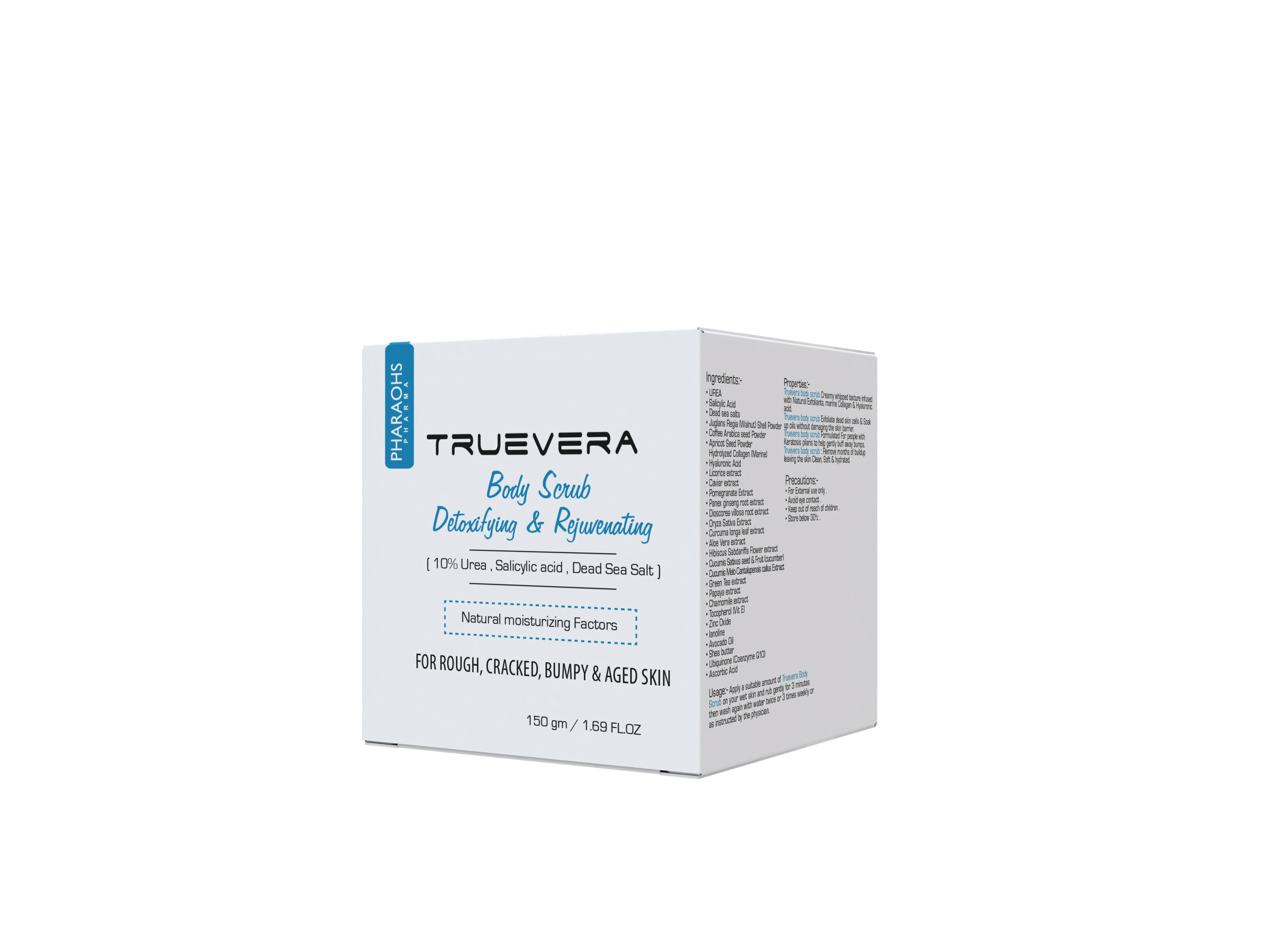 TruEvera  scrub  Cream ( 50  ml )(Cold  detox  scrub)