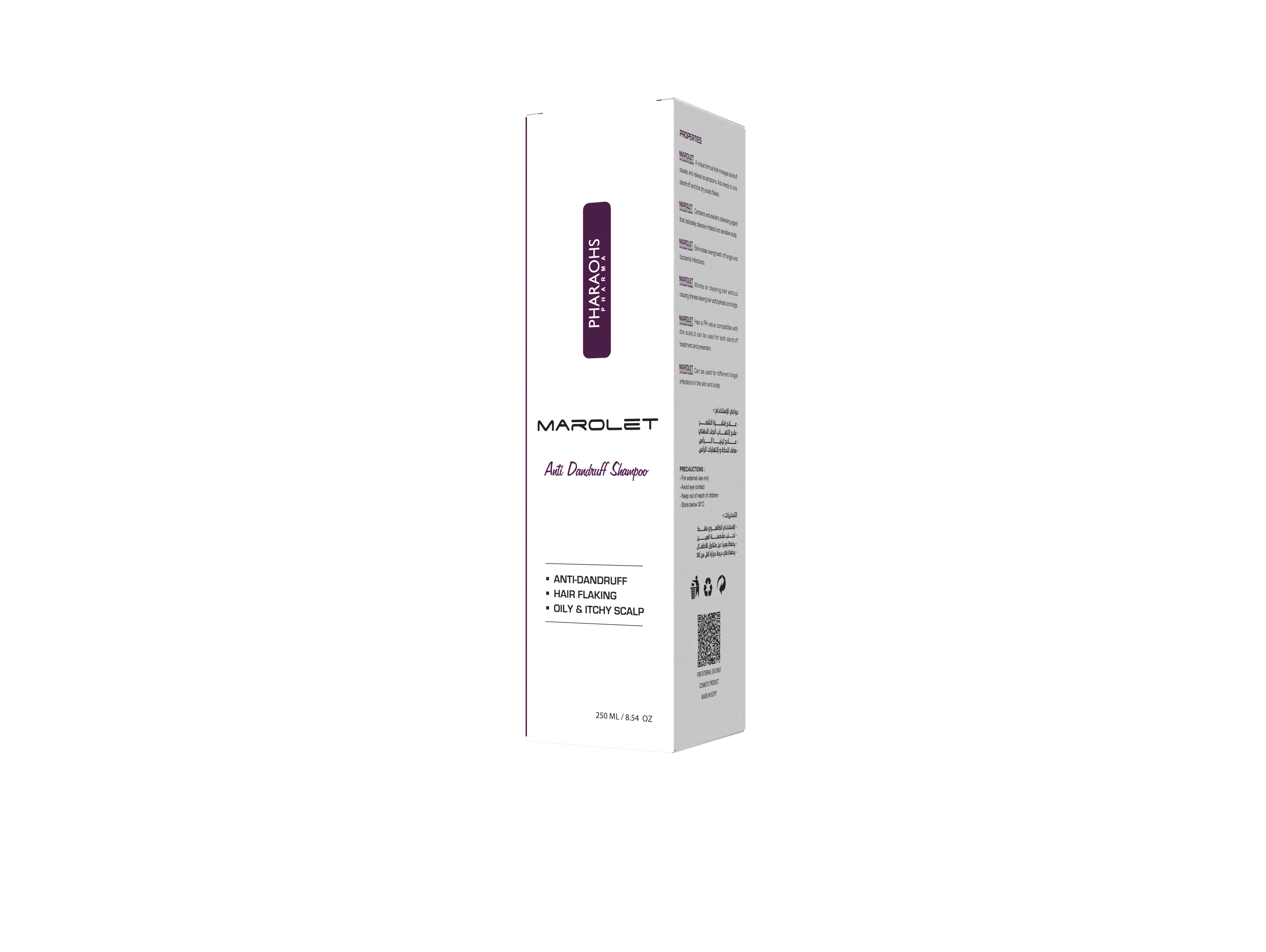 Marolet Anti-Dandruff Shampoo (250ml)